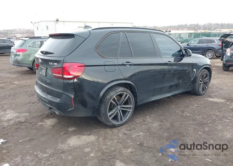 2016 BMW X5 M z USA, uszkodzony, nr VIN 5YMKT6C56G0R78496